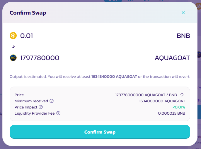 什麼是AquaGoat金融？ 關於如何購買 AQUAGOAT 的說明