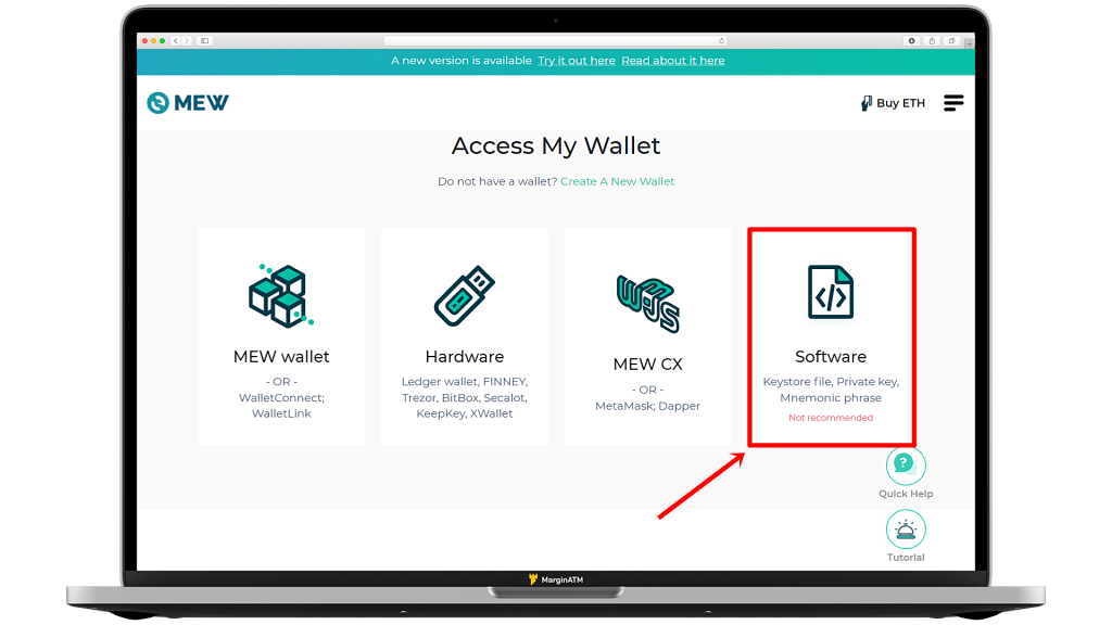 Ayrıntılı bir MyEtherWallet (MEW) cüzdanı oluşturma ve kullanma talimatları