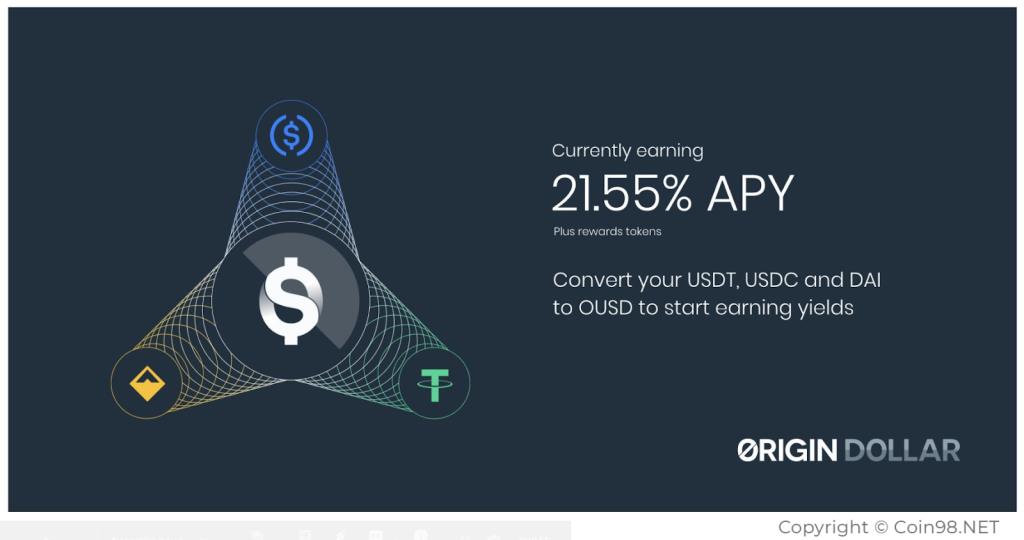 Apakah Dolar Asal (OUSD)?  Set lengkap mata wang kripto OUSD