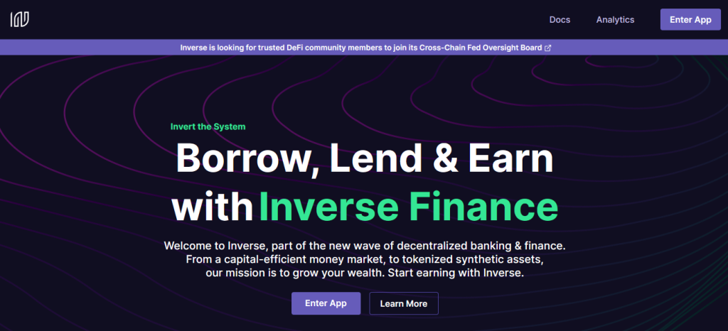 Qu'est-ce que la Finance Inverse (INV) ?  INV Crypto-monnaie terminée
