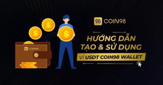 Gebruikershandleiding USDT Coin98 Wallet