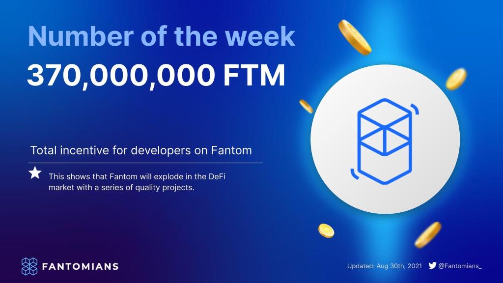 Fantom lança programa de incentivo no valor de 370 milhões de FTM para desenvolvedores