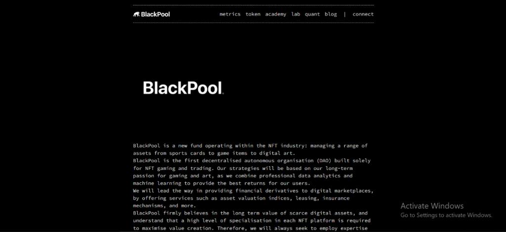 ما هو BlackPool (BPT)؟  مجموعة كاملة من BPT cryptocurrency