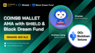 Coin98 Portemonnee AMA met Shield en Block Dream Fund | 300 SLD Airdrop