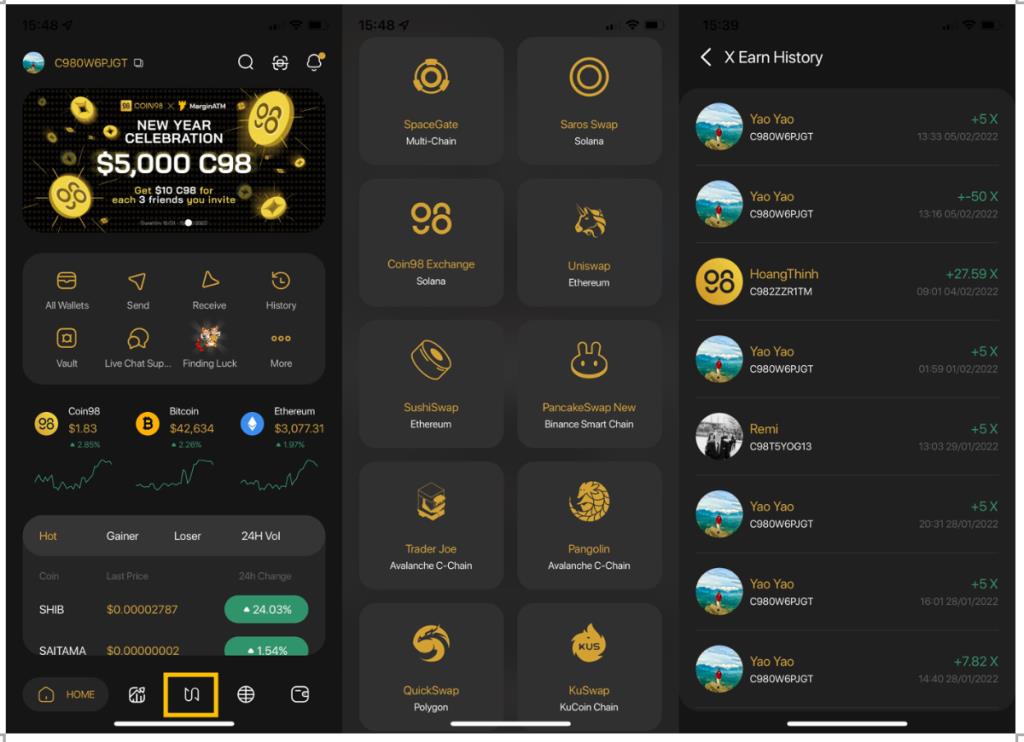 Memperkenalkan X-point - Sistem penghargaan poin dari Coin98 Super App
