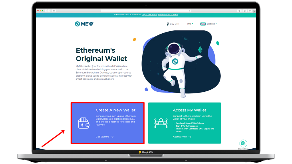 Ayrıntılı bir MyEtherWallet (MEW) cüzdanı oluşturma ve kullanma talimatları