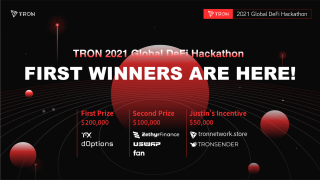 Siapa pemenang pertama Tron Hackathon 2021?