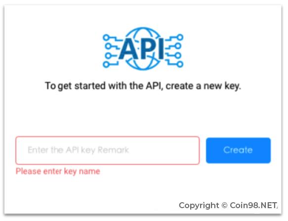 Como gerar uma chave de API em trocas
