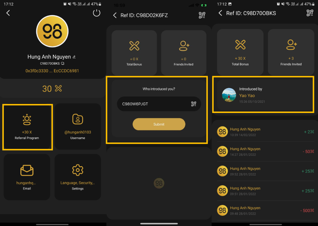 Memperkenalkan X-point - Sistem ganjaran mata Coin98 Super App