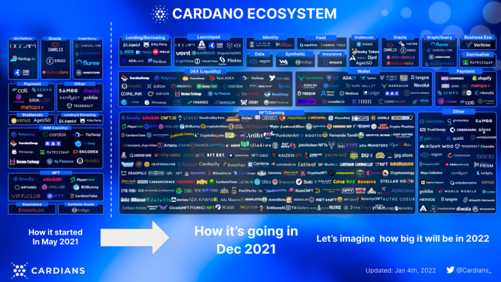 Écosystème Cardano : la montée d'une nouvelle ère