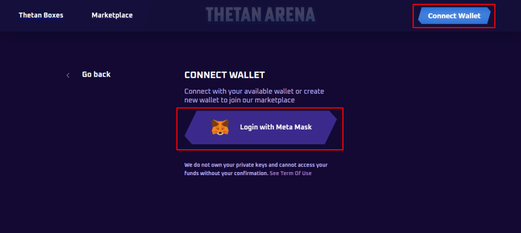 Instructies voor het spelen van het Thetan Arena-spel om geld te verdienen van A - Z