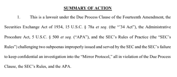 Dokładnie opisz proces sądowy między Do Kwon (Terraform Labs) a SEC w 30 krótkich zdaniach