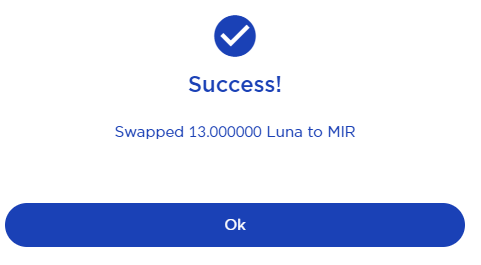 Airdrop SPAR'ı almak için LUNA, MIR'i stake etme talimatları