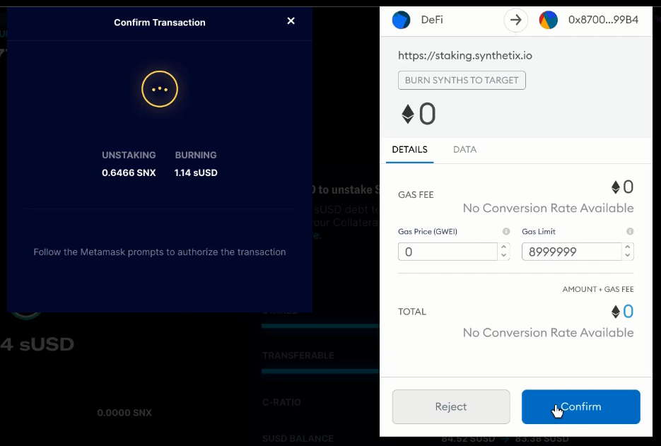 SUSD nedir?  Synthetix'te sUSD'nin nasıl basılacağına ilişkin talimatlar