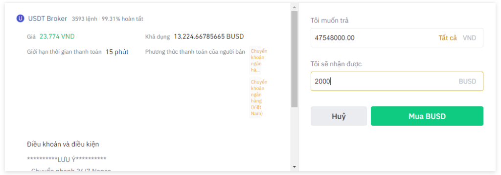 Binance USD (BUSD) nedir?  Binance'te nasıl BUSD satın alınacağına ilişkin talimatlar