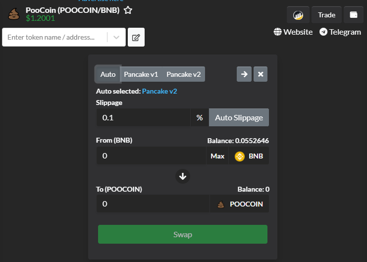 Qu'est-ce que PooCoin ?  Instructions pour acheter POOCOIN sur PancakeSwap