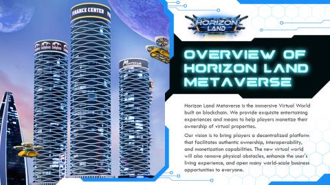Horizon Land Metaverse 란 무엇입니까? Horizon Land 메타버스 월드 세부 정보