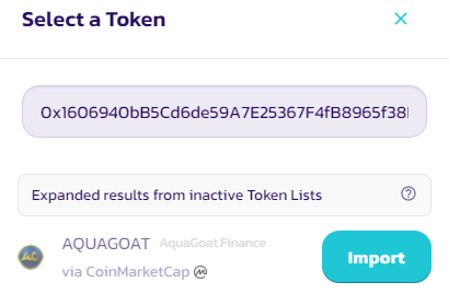 AquaGoat Finans nedir?  AQUAGOAT'ı nasıl satın alacağınıza ilişkin talimatlar