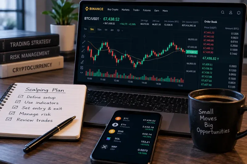 Krypto-Scalping-Strategien für Anfänger: Kleine Kursbewegungen ausnutzen, ohne sich von Kosten übervorteilen zu lassen