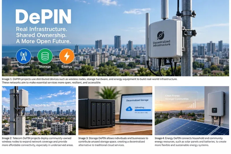 DePIN Use Cases: How Telecom, Storage, and Energy Tokens Are Building Real-World Networks