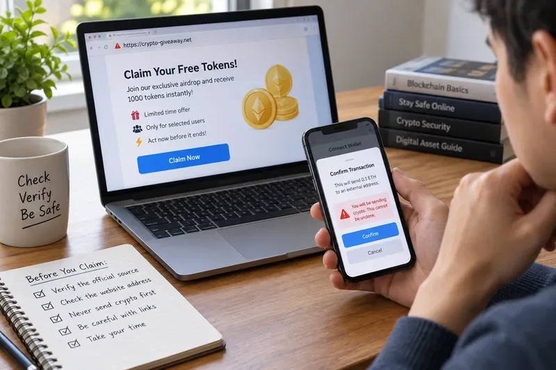 Fake Airdrops and Giveaway Scams: How to Keep Your Crypto Funds Safe