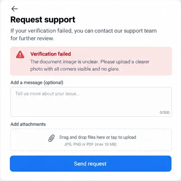 Fixing KYC Verification Failed Errors on Binance, Bybit, and OKX