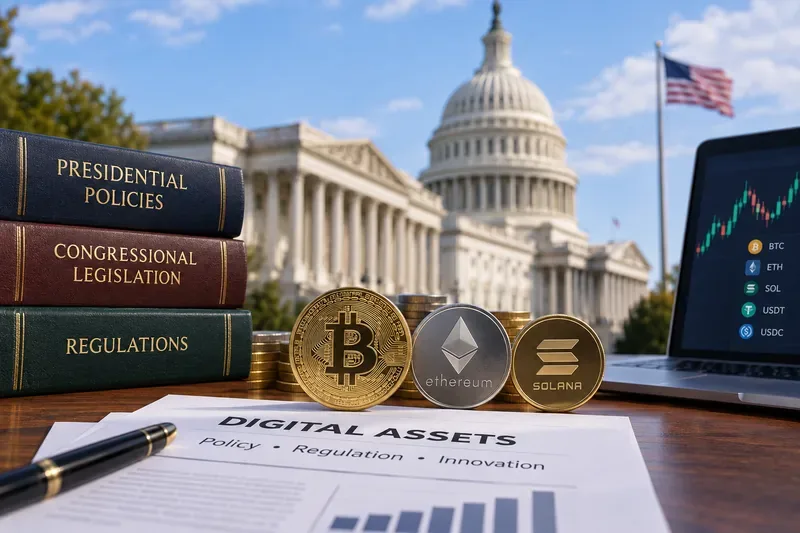 How U.S. Presidential and Congressional Policies Shape Digital Assets