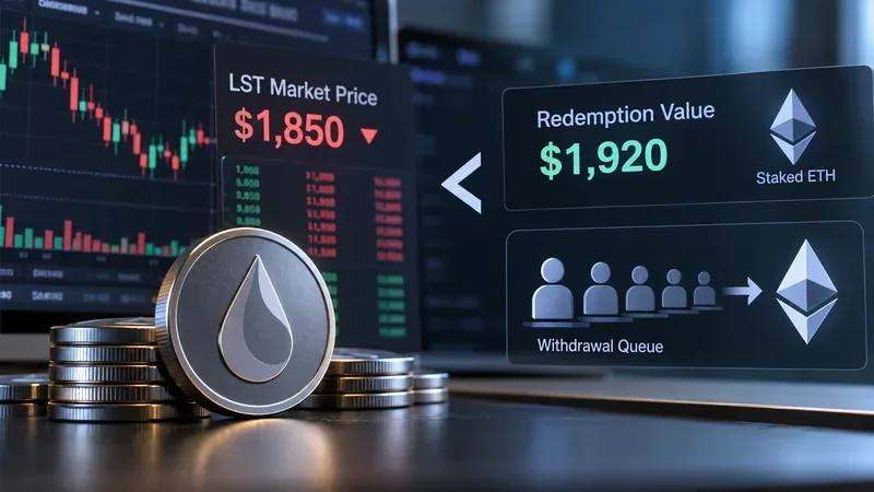 Liquid Staking Token Discounts: Why Market Price Can Differ From Redemption Value