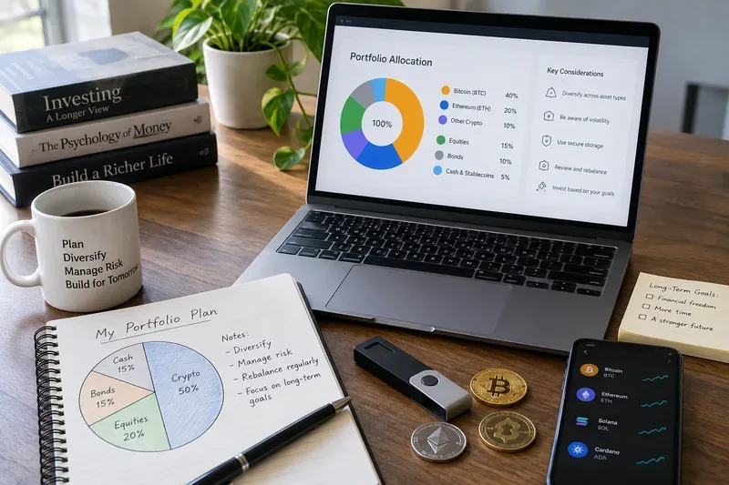Risikomanagement im Kryptoportfolio: So verteilen Sie Ihre Vermögenswerte