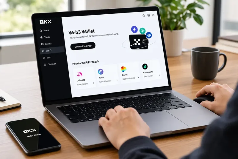 OKX Web3ウォレット：DeFiプロトコルに安全に接続する方法