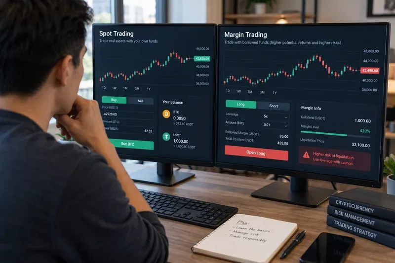 การซื้อขายแบบ Spot Trading กับ Margin Trading: ข้อแตกต่างที่สำคัญ ความเสี่ยง และสิ่งที่ผู้เริ่มต้นควรรู้
