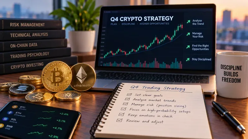 ¿La estrategia definitiva para operar con criptomonedas en el cuarto trimestre? Crea un plan de acción, no una predicción.