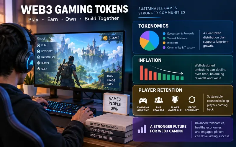 Web3 Gaming Tokens: How to Judge Tokenomics, Inflation, and Player Retention