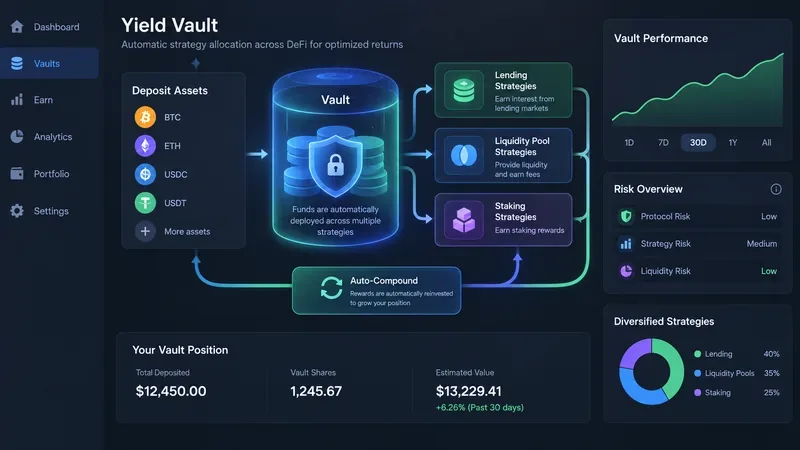 Explication des agrégateurs de rendement : comment les stratégies automatisées de coffres-forts visent à obtenir des rendements crypto plus élevés